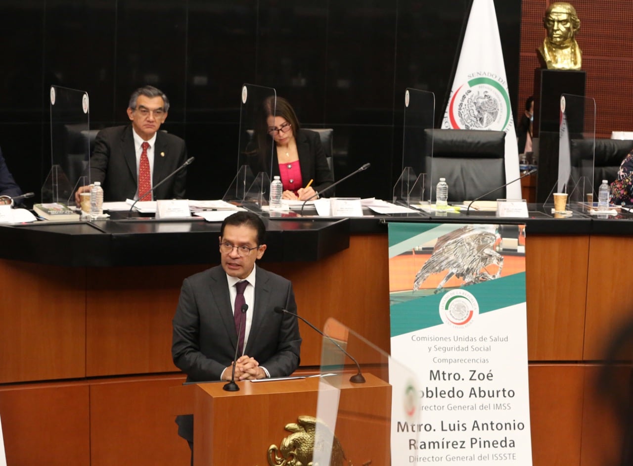 Luis Ramírez Pineda, director del ISSSTE