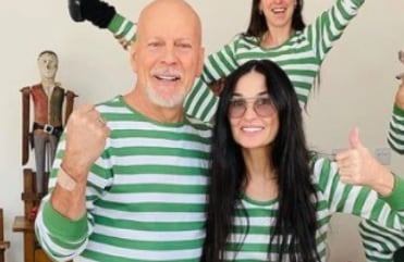 Bruce Willis y Demi Moore