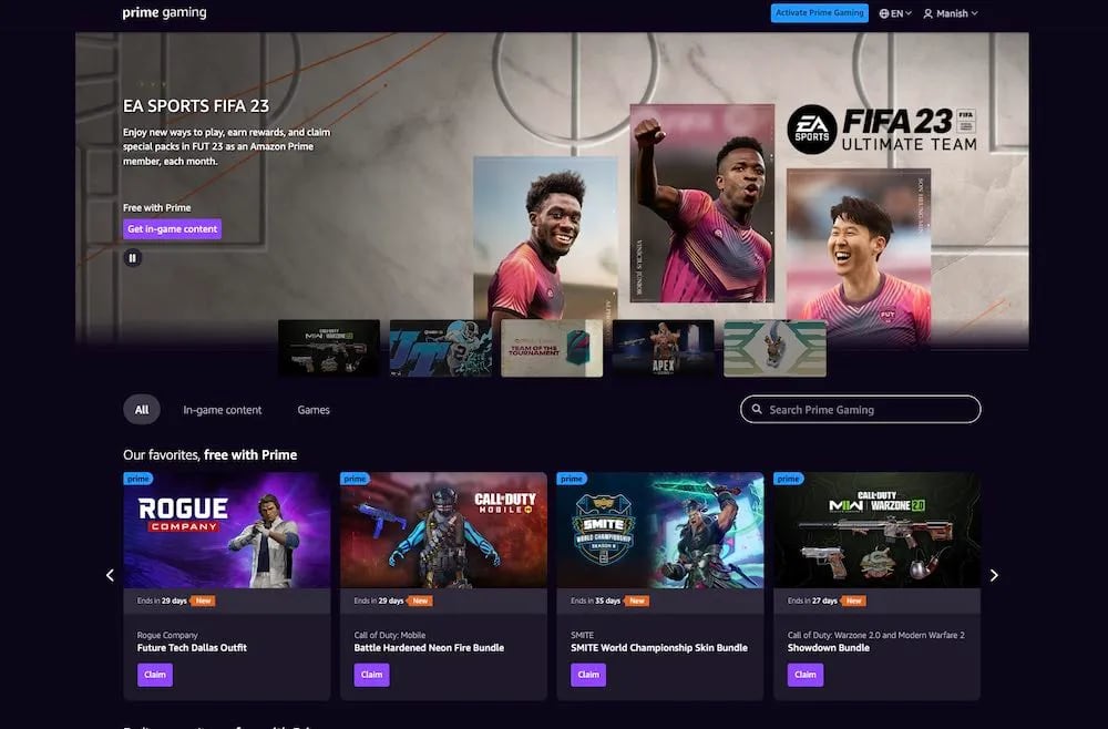 Prime Gaming