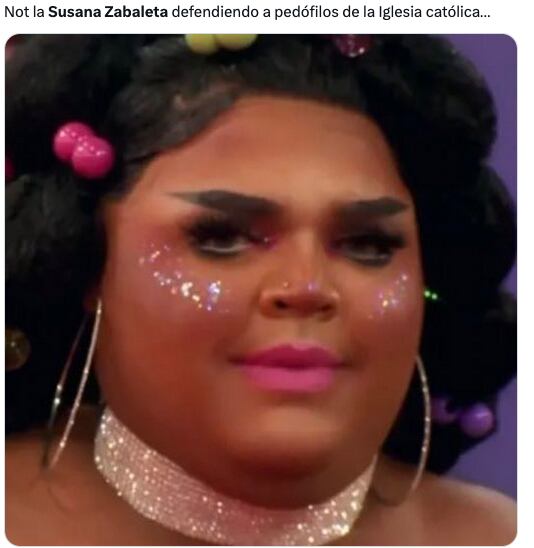 Usuarios no soportan comentarios de Susana Zabaleta en La Más Draga 6.