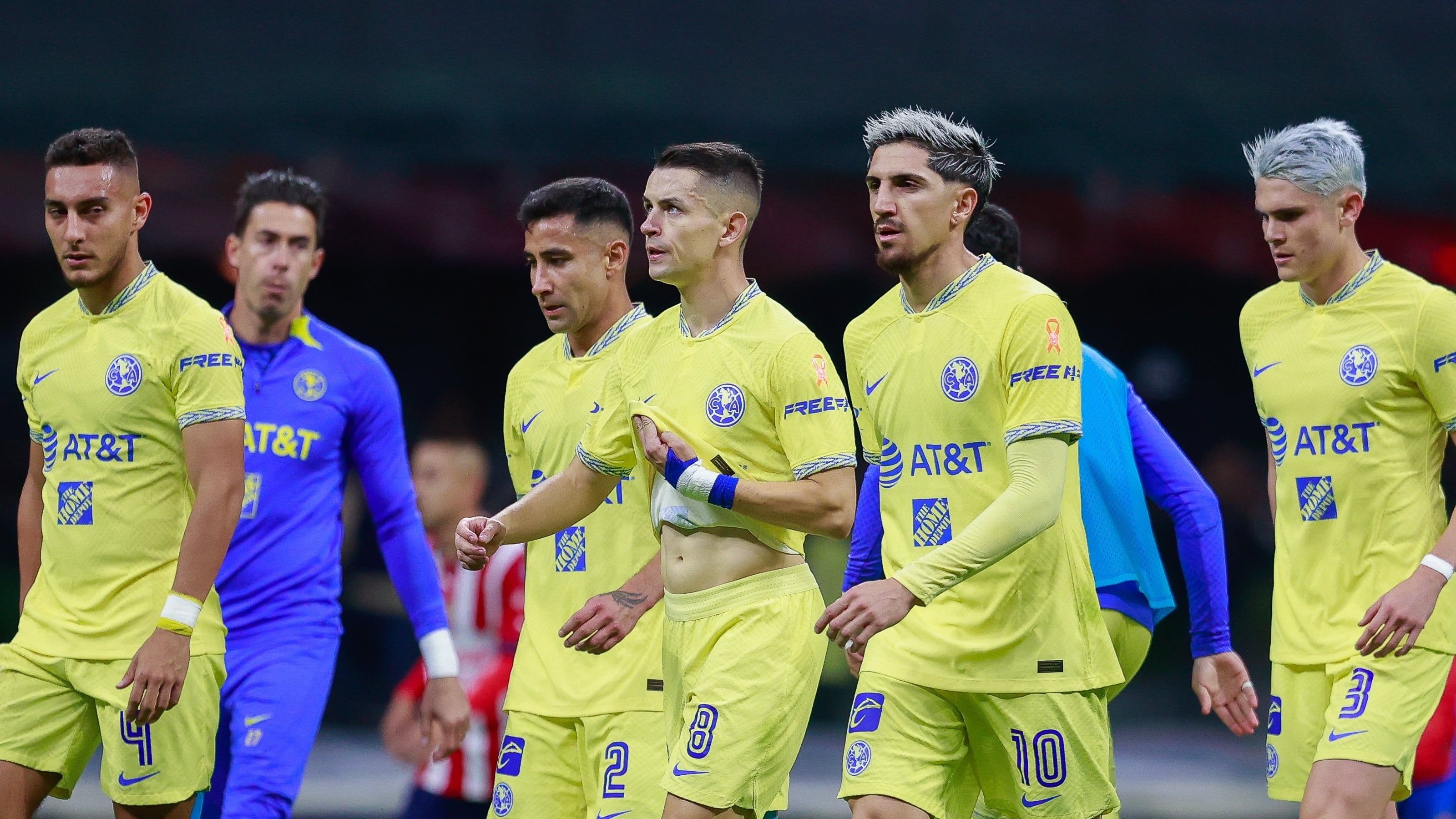 Jugadores del Club América
