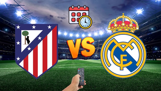 Real Madrid tiene una peligrosa visita a la cancha del Atlético de Madrid