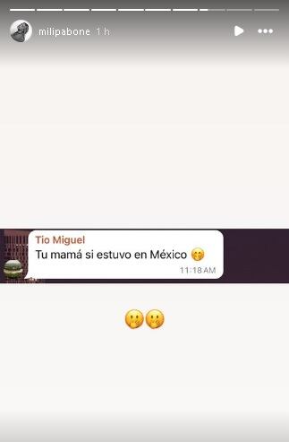 Milagros, supuesta hijo no reconocida de Luis Miguel, se burla del chisme.