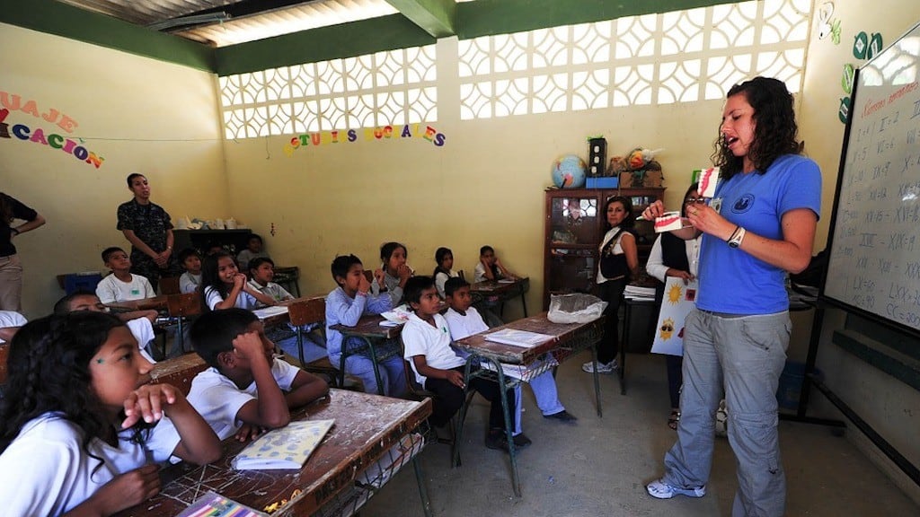 Salón de clases.