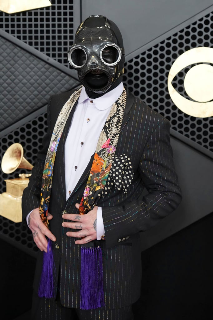 Sid Wilson llega a los Premios Grammy 2024.