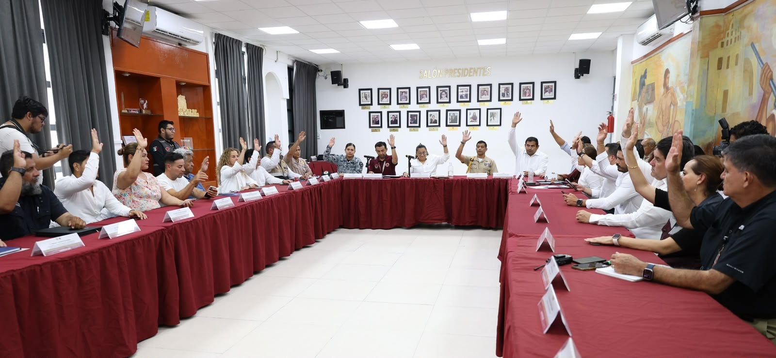 Benito Juárez instala Sistema Municipal de Protección Civil.