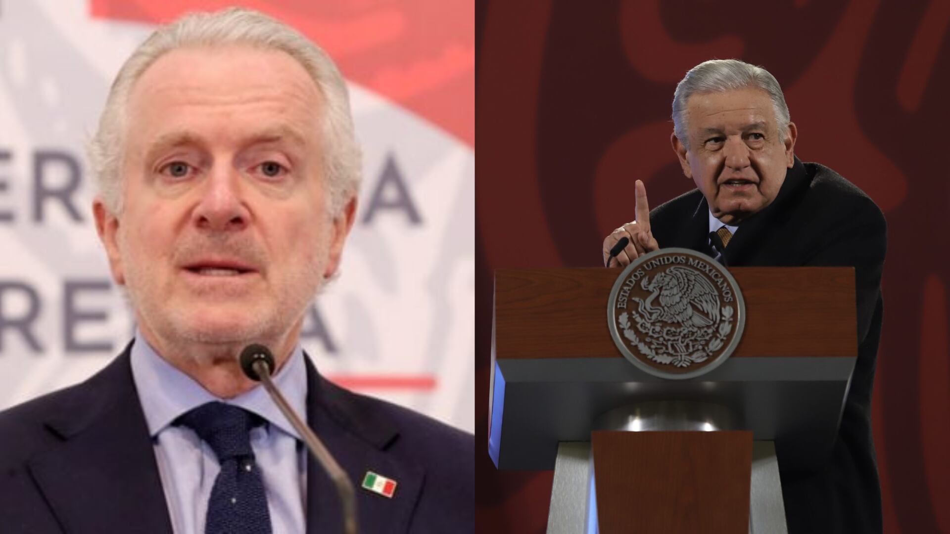 AMLO y Santiago Creel