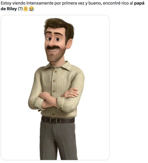 Memes del papá de Riley en Intensamente 2