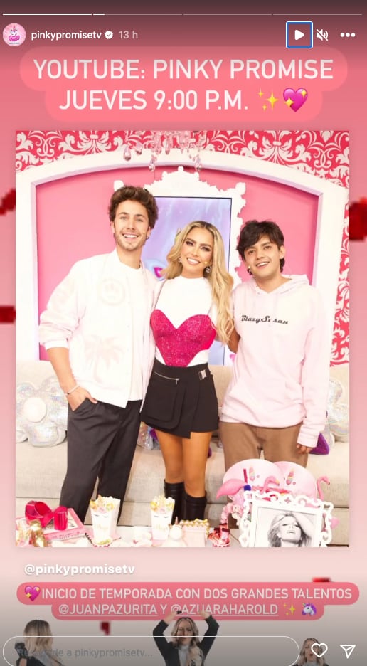 Pinky Promise anuncia su nueva temporada; el primer capítulo es con Juanpa Zurita.