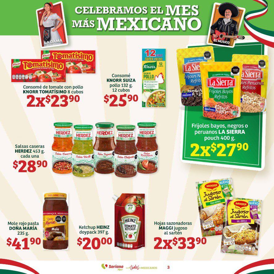 Ofertas Soriana fin de semana hoy al 25 de septiembre 2024