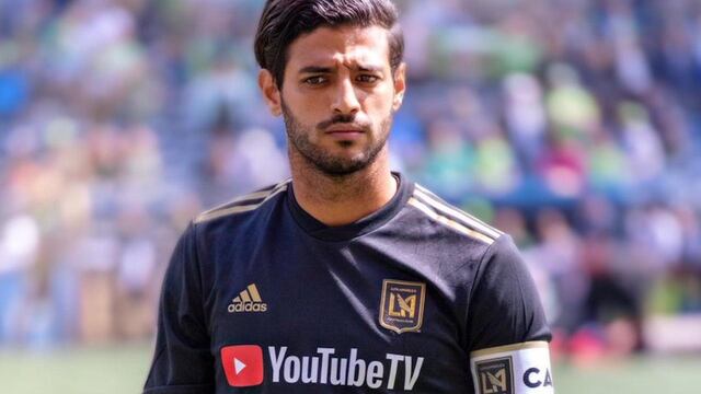 Vela en un partido con el LAFC