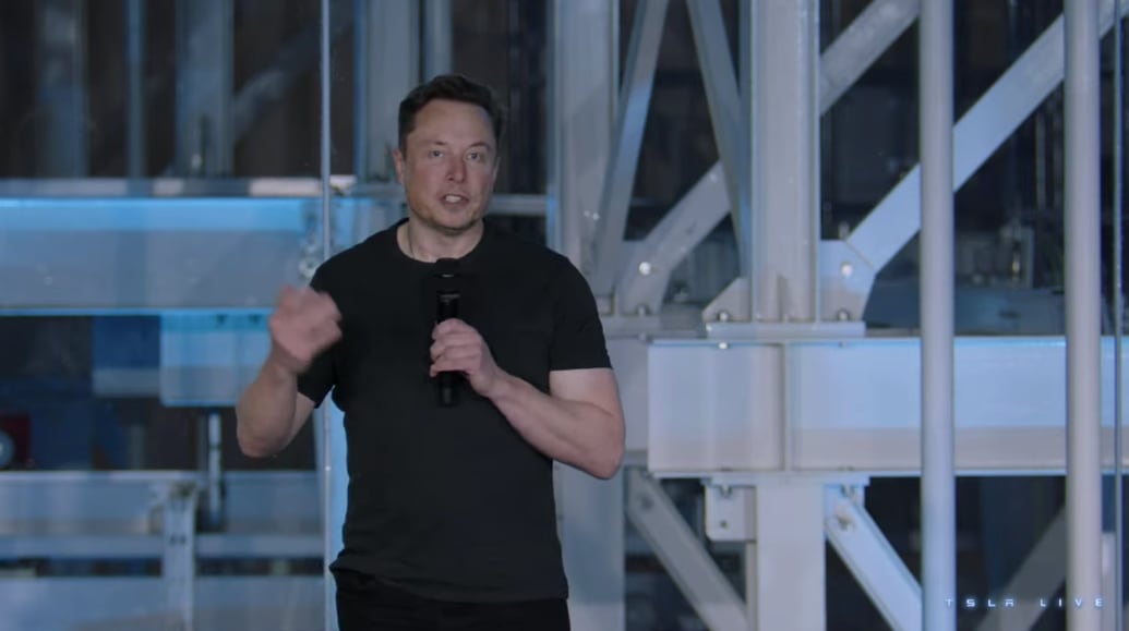 Elon Musk en el Investor Day