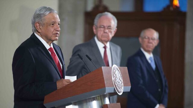 AMLO y Javier Jiménez Espriú