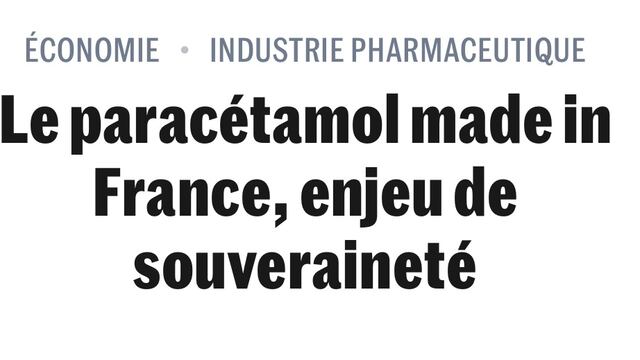 Paracetamol como símbolo de soberanía