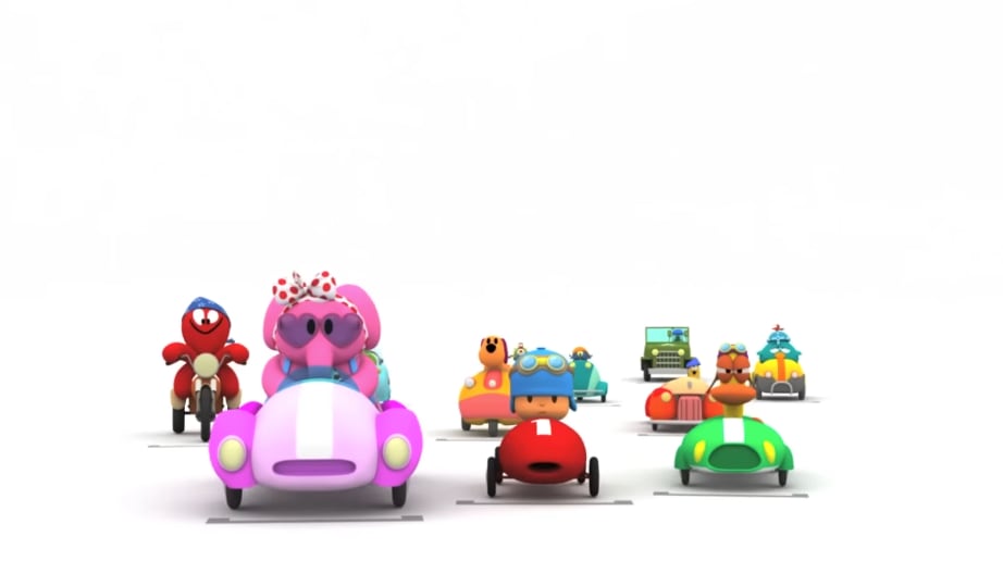 Pocoyó por el Mario Kart World Direct