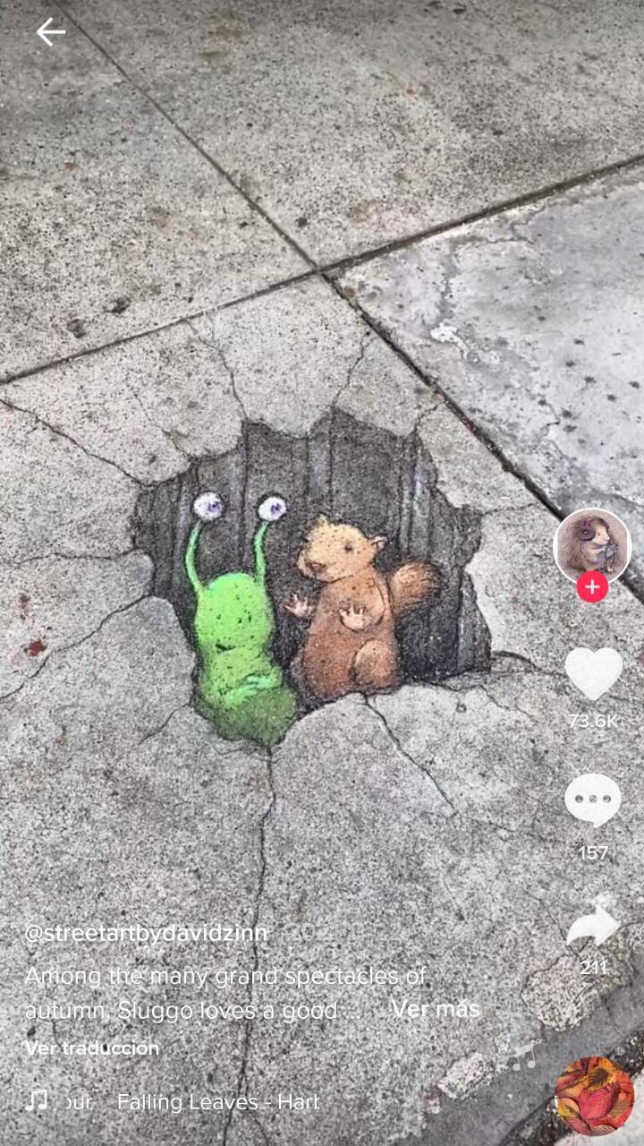 Artista callejero plasma sus obras en sitios escondidos de la ciudad