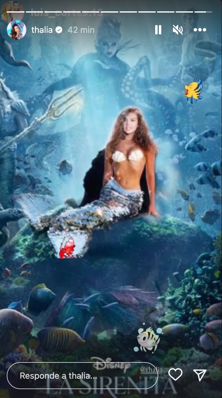 La Sirenita es comparada con Marimar y Thalía asegura que tienen el mismo ADN