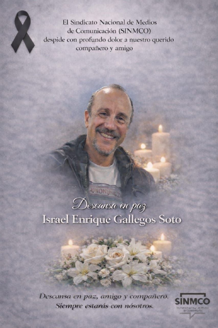Confirman muerte del periodista Israel Gallegos Soto.