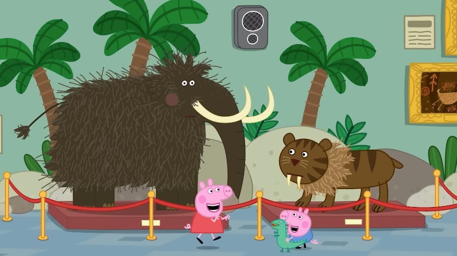 Peppa Pig por el Día Internacional de los Museos