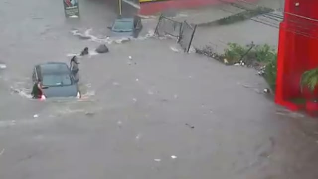 Momento del hecho en Culiacán