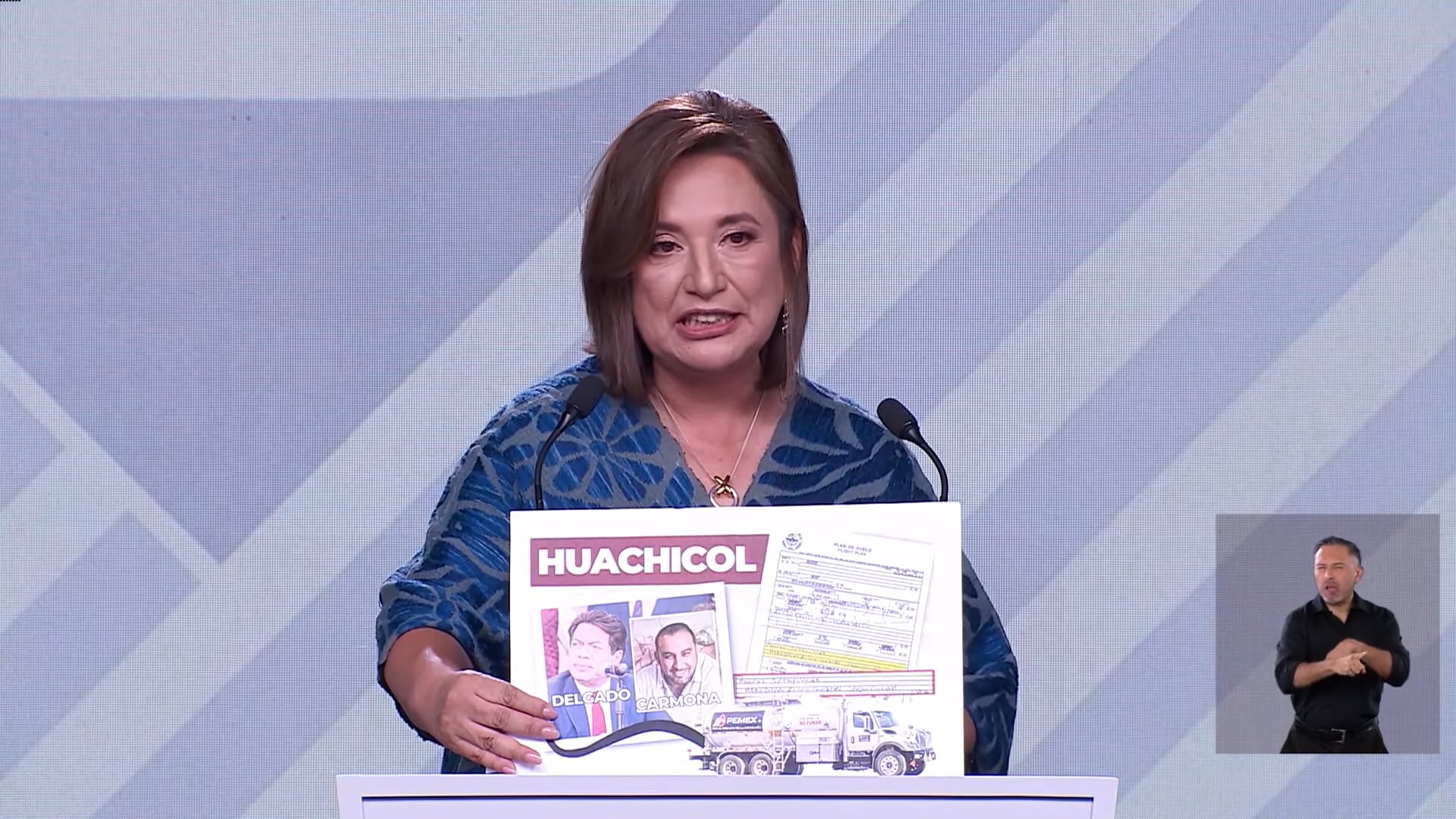 Xóchitl Gálvez revela si Mario Delgado está bajo investigación en Estados Unidos