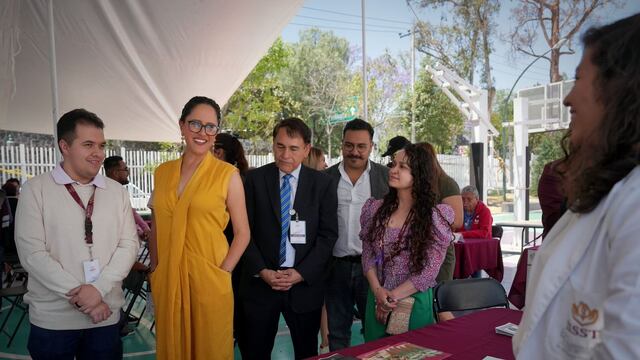 Alcaldía Tlalpan e ISSSTE inauguran feria de prestaciones