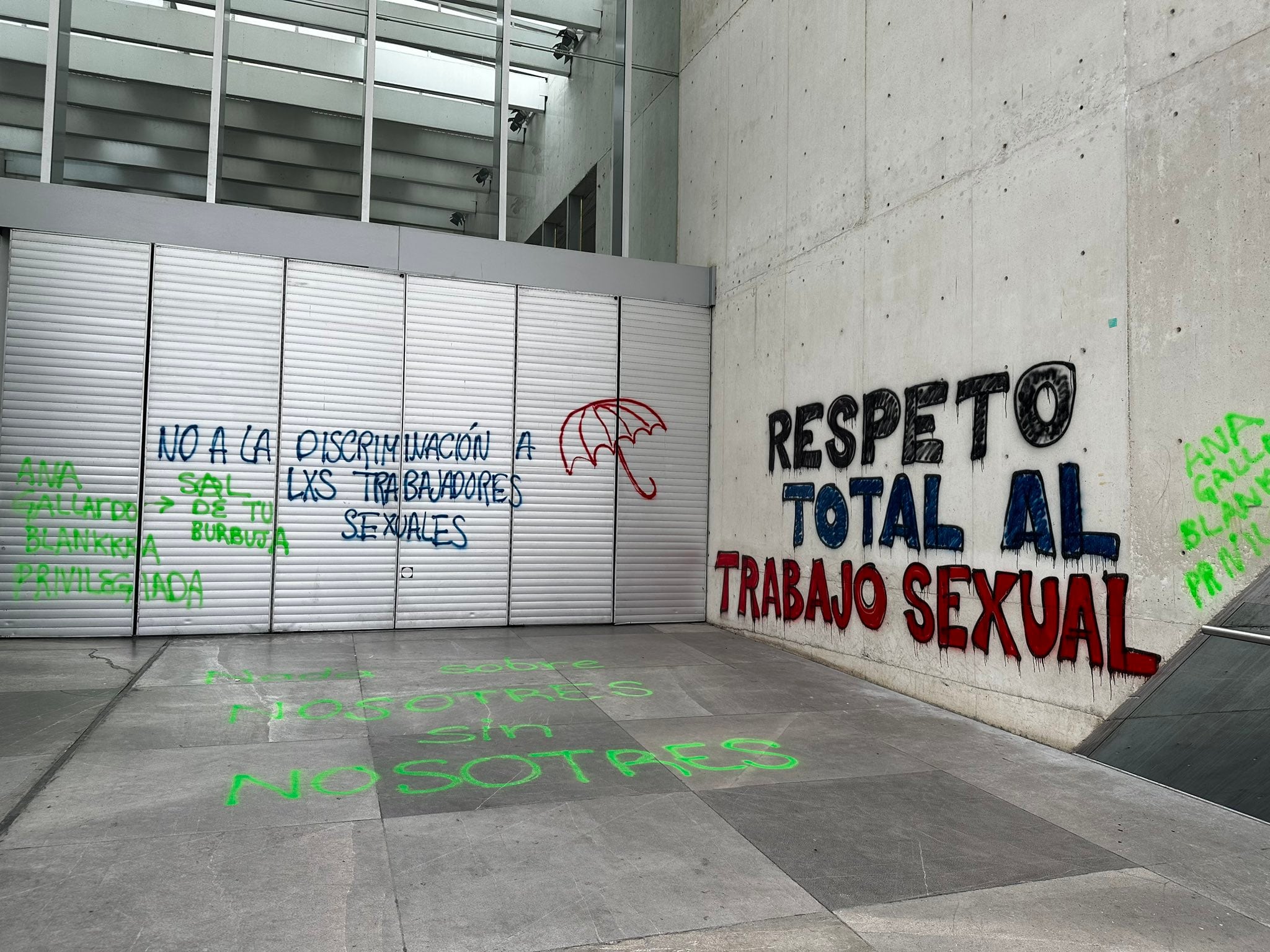 Protestan en el MUAC por obra de Ana Gallardo que revictima a trabajadoras sexuales