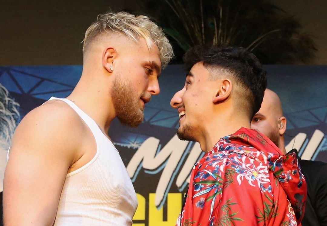 Jake Paul debutó como amateur en 2018 contra el hermano de KSI