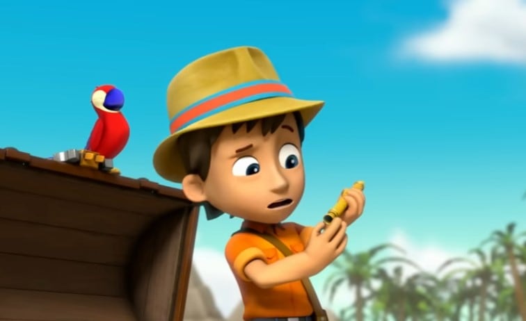 Moto Pups de Paw Patrol se visten de piratas