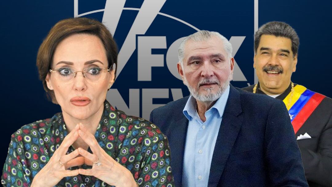 Lilly Téllez acusa a Adán Augusto López en Fox News de financiar a Nicolás Maduro con huachicol fiscal