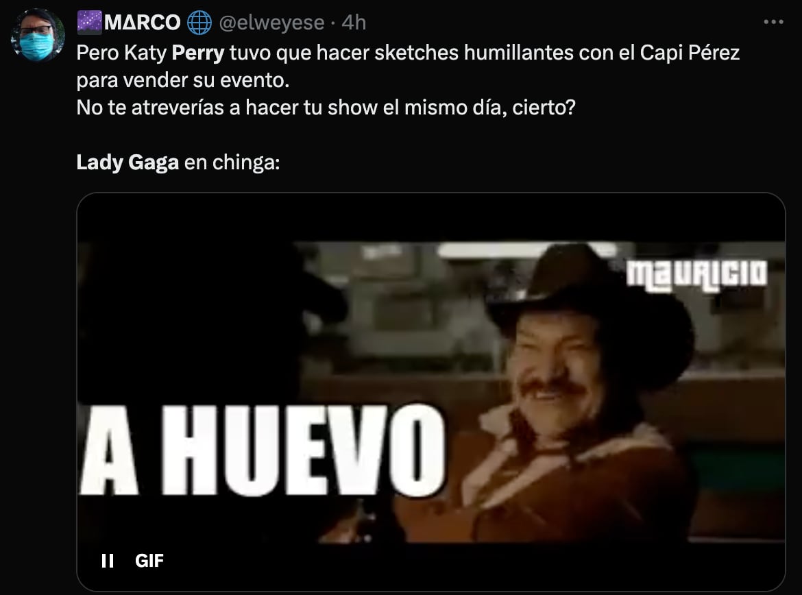 Memes reaccionan al concierto de Lady Gaga y Katy Perry el mismo día en la CDMX
