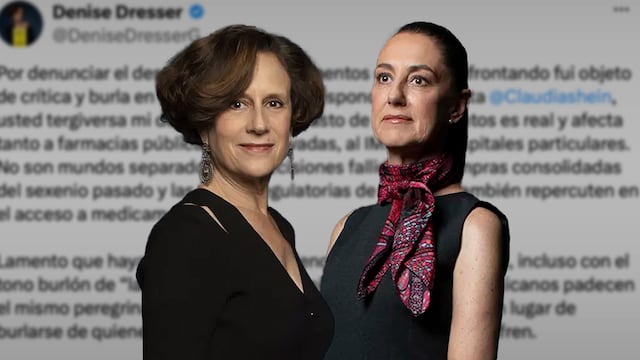Denise Dresser acusa a Sheinbaum de tergiversarla y descalificarla