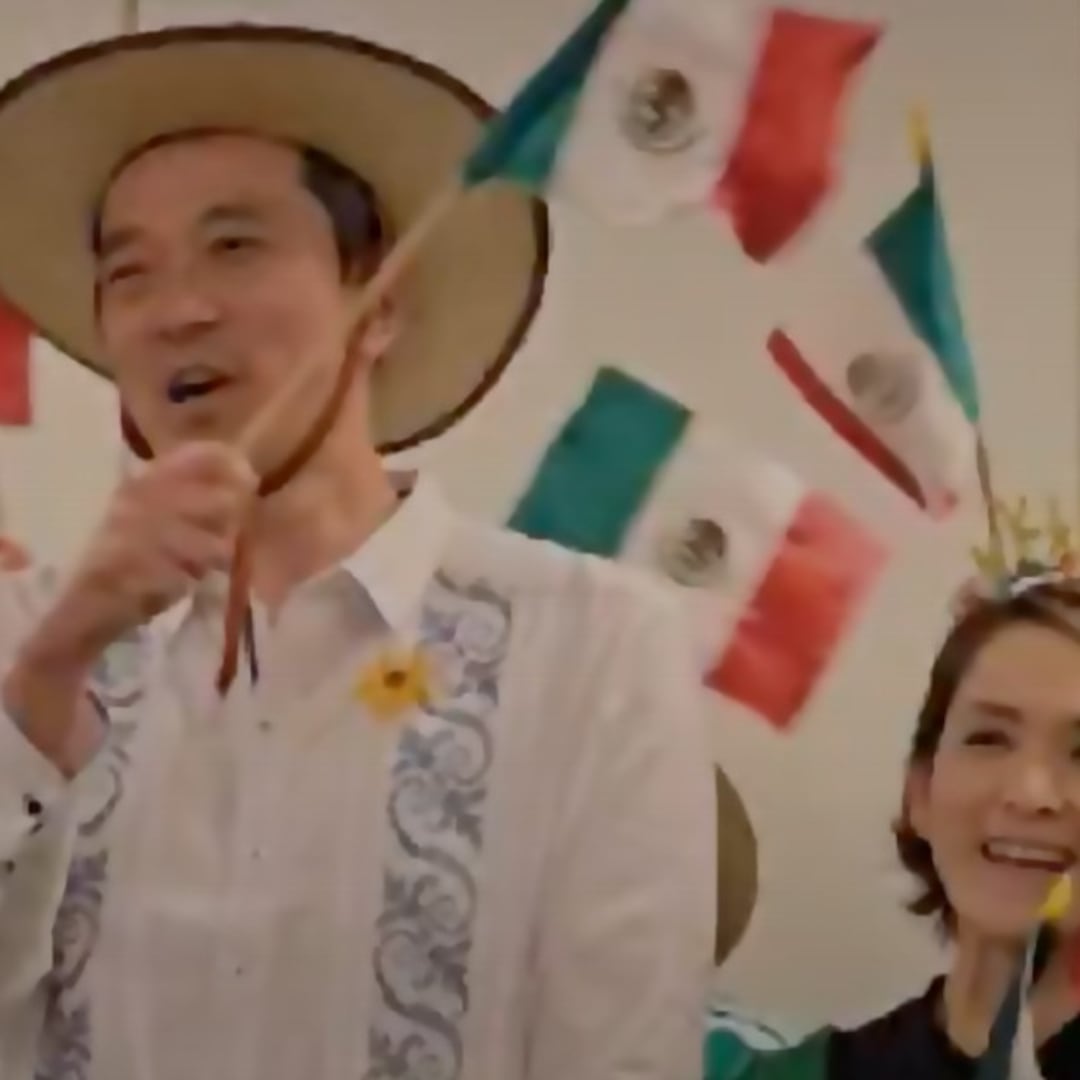 Embajador de Japón canta “Cielito Lindo” en japonés por la Independencia de México