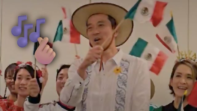 Embajador de Japón canta “Cielito Lindo” en japonés por la Independencia de México