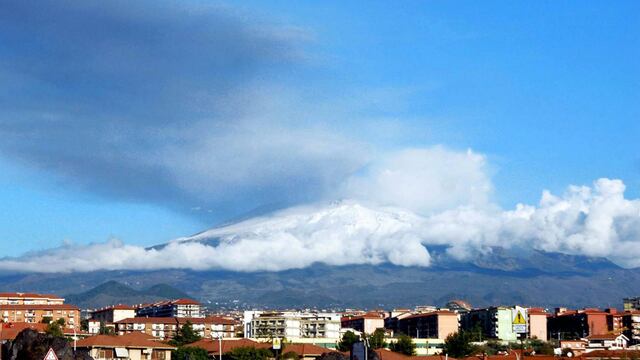 Erupción del volcán Etna en imágenes