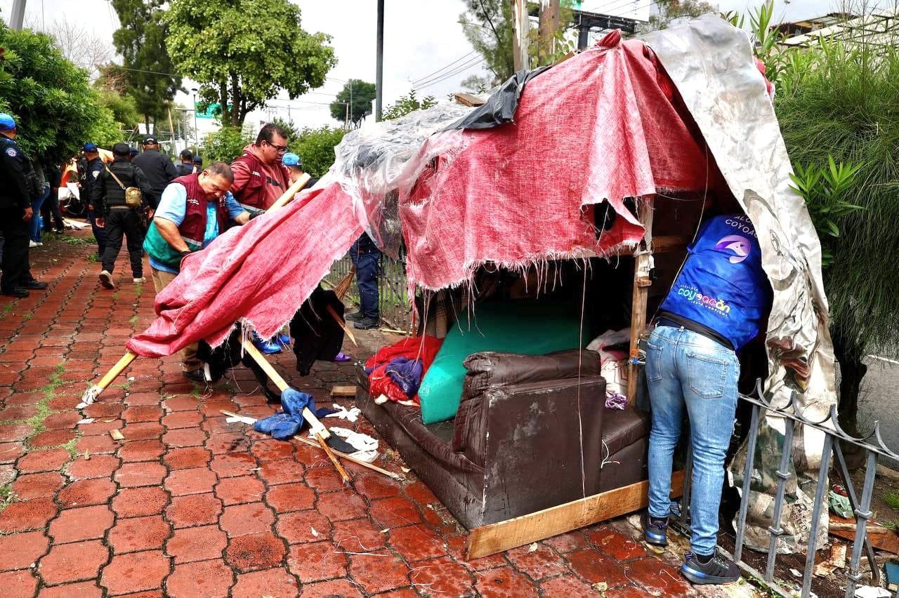 La alcaldía Coyoacán busca mantener limpios y seguros los espacios públicos