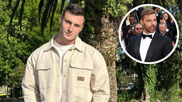 Él es Max Bartz, el actor porno con el que se dice que Ricky Martin fue infiel a Jwan Yosef.