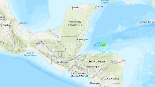 Sismo en Honduras