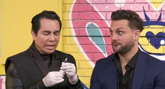 Nicola Porcella enfrenta su miedo a las agujas