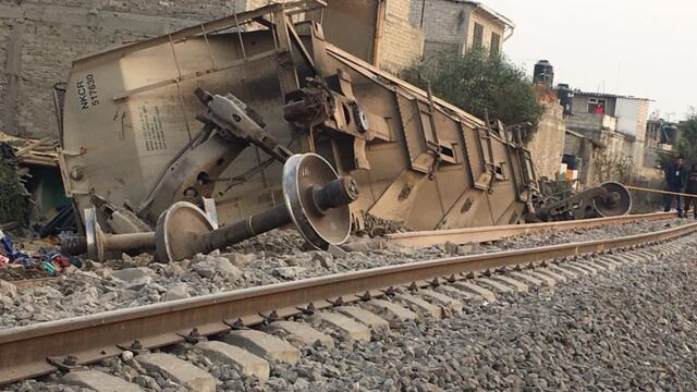 Descarrilamiento de tren en Ecatepec. Víctimas.