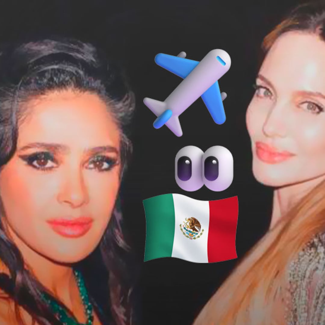 ¿Qué hacen Salma Hayek y Angelina Jolie en Veracruz? Videos en el aeropuerto generan rumores