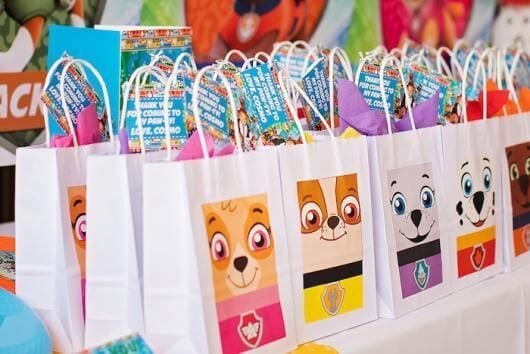 Dulceros de Skye de Paw Patrol para el Día del Niño
