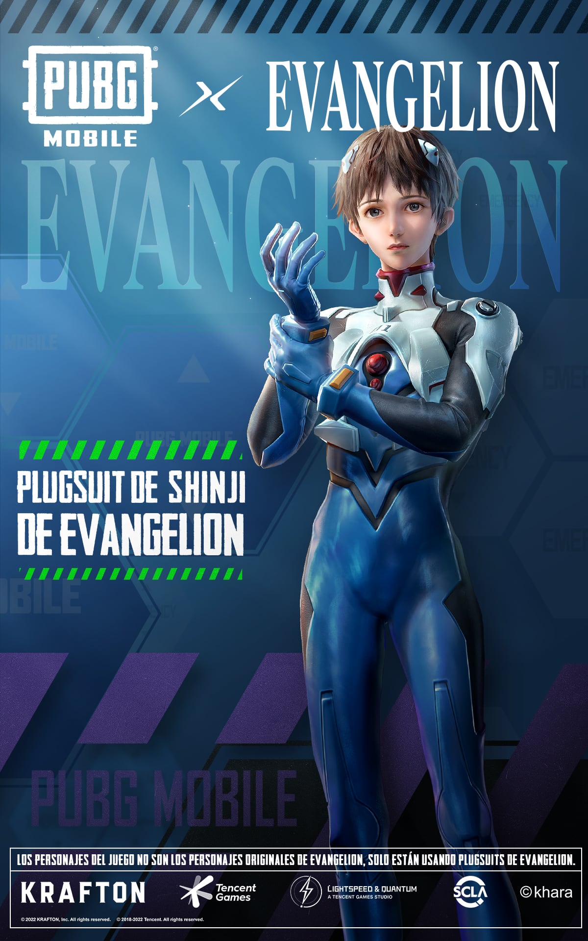 Evangelion x PUBG Mobile