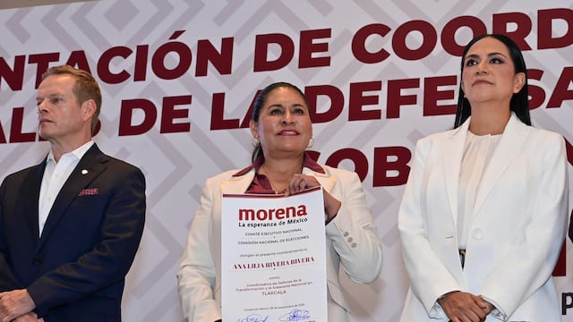 Ana Lilia Rivera asume coordinación de Morena en Tlaxcala