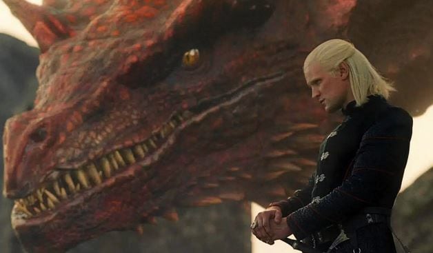 Caraxes de La Casa del Dragón