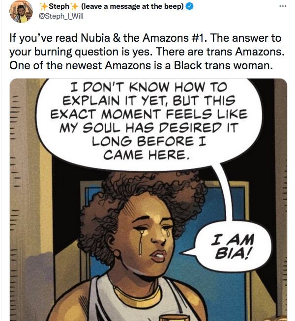 Bia en Nubia and the Amazons