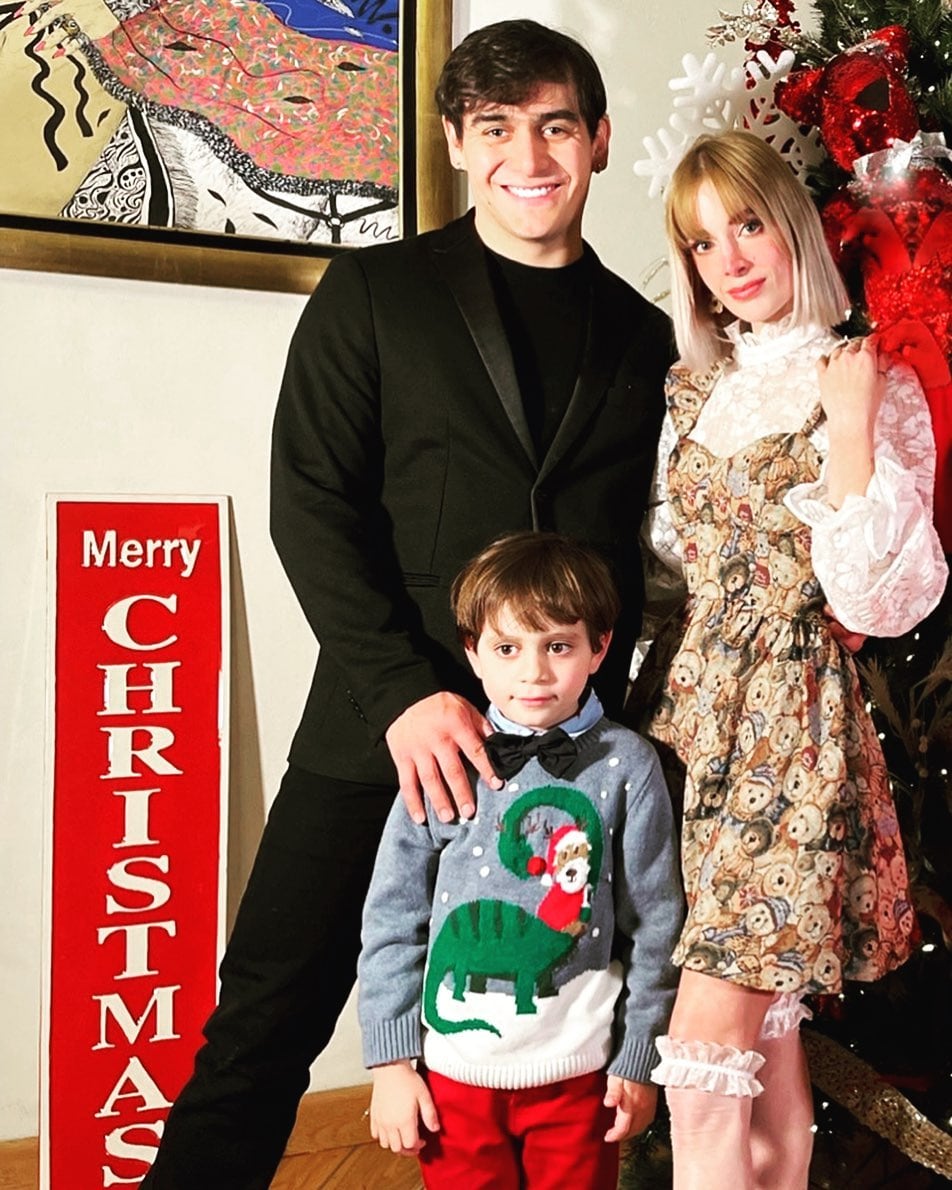 Julián Figueroa, Imelda Tuñón y su hijo José Julián.