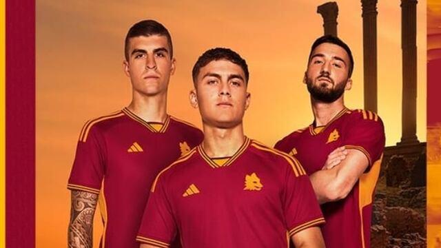 Nueva camiseta de la AS Roma