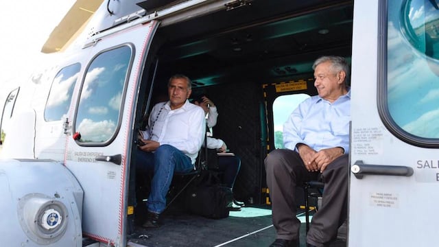 AMLO con Adán Augusto López