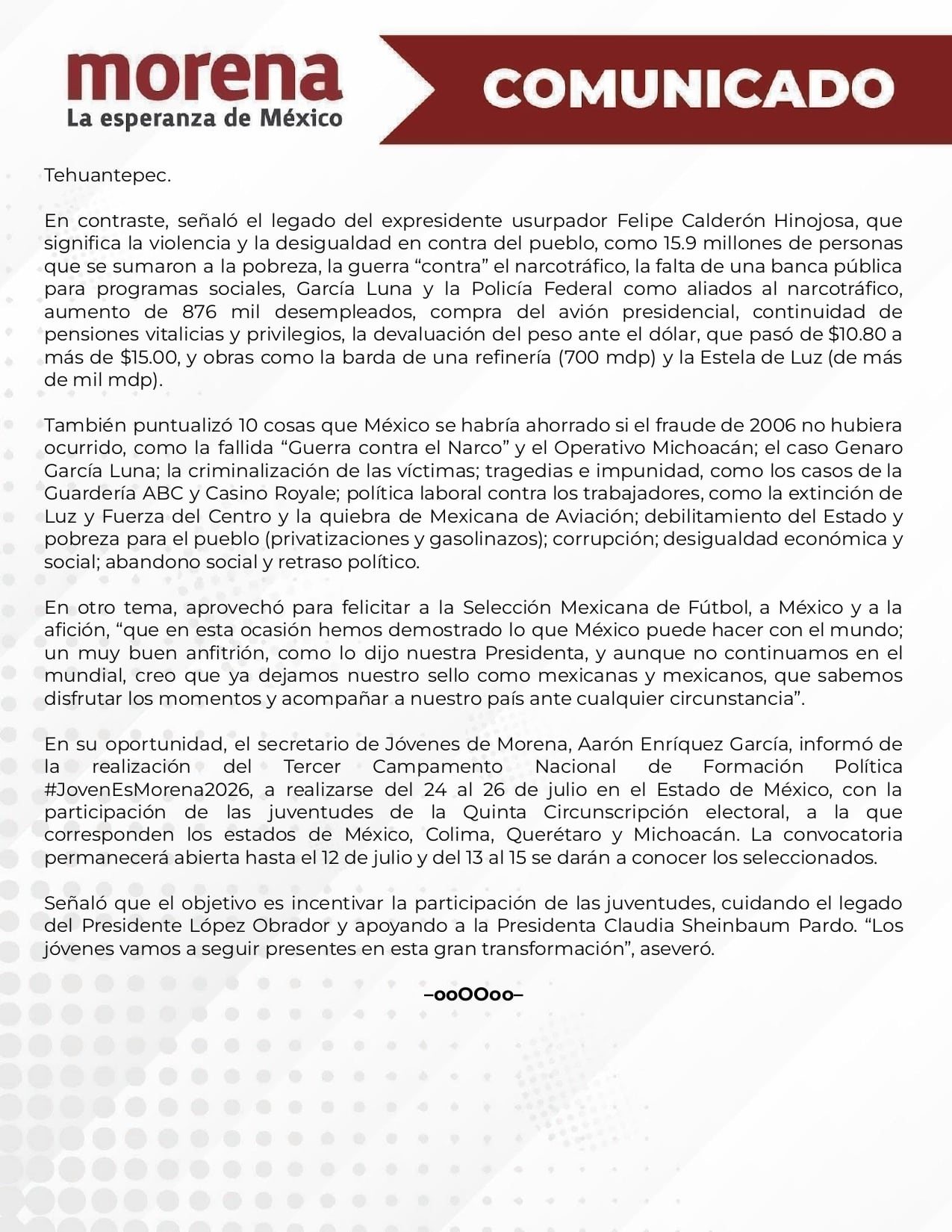 Morena respalda a Claudia Sheinbaum por presunta implicación del FBI en caso El Mayo